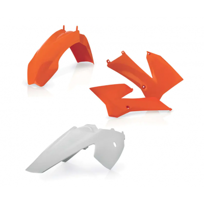 Σετ πλαστικά μοτοσυκλέτας ACERBIS για KTM SX85 06-12 Orange/White